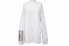 Load image into Gallery viewer, クロムハーツ Chrome Hearts LS T-Shirt CH アメリカンフラッグ ロンT ポケT 袖プリ バックプリント 中古 50289