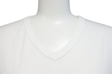 Load image into Gallery viewer, CHROME HEARTS クロムハーツ 半袖Ｔシャツ Vネック コットン ホワイト サイズL CH1150 美品 中古 50292