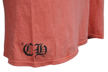 Load image into Gallery viewer, CHROME HEARTS クロムハーツ 半袖Ｔシャツ トップス ロゴ コットン レッド ブラック サイズXL メンズ 美品 中古 50293