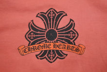Load image into Gallery viewer, CHROME HEARTS クロムハーツ 半袖Ｔシャツ トップス ロゴ コットン レッド ブラック サイズXL メンズ 美品 中古 50293