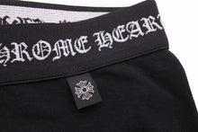 Load image into Gallery viewer, CHROME HEARTS クロムハーツ パンツ レギンス コットン ポリウレタン ブラック サイズM 中古 50294