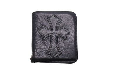 CHROME HEARTS クロムハーツ DR DIGIACOMO ウォレット 二つ折り ディジャコモ 財布 黒 美品 中古 50315