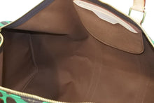 Load image into Gallery viewer, 未使用 ルイヴィトン モノグラム パンプキン キーポル・バンドリエール 55 2WAY ボストンバッグ 草間彌生 M40696 中古 50349