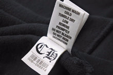 Load image into Gallery viewer, CHROMEHEARTS クロムハーツ パーカー フーディ ダガージップ 006-068514 USA製 コットン ブラック シルバー XL 美品 中古 50370