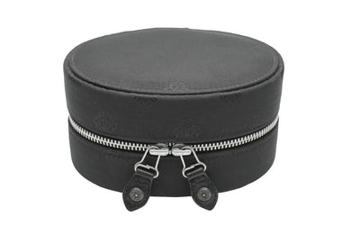 ChromeHearts クロムハーツ ヴィンテージ ジュエリーケース 小物入れ ナイロン レザー ブラック シルバー金具 美品 中古 50372
