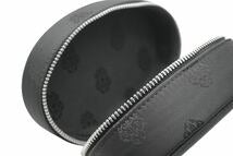 Load image into Gallery viewer, ChromeHearts クロムハーツ ヴィンテージ ジュエリーケース 小物入れ ナイロン レザー ブラック シルバー金具 美品 中古 50372
