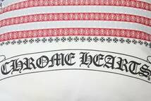 Load image into Gallery viewer, CHROME HEARTS クロムハーツ クッション アメリカ国旗柄 ロゴ入り ホワイト コットン 美品 中古 50387