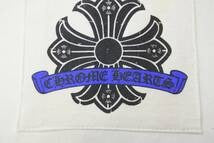 Load image into Gallery viewer, CHROME HEARTS クロムハーツ クッション アメリカ国旗柄 ロゴ入り ホワイト コットン 美品 中古 50387