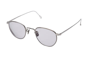 EYEVAN アイヴァン アイウェア サングラス EYEVAN 7285 C.80018F シルバー サイズ46□24 美品 中古 50398 
