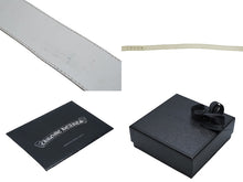 Load image into Gallery viewer, CHROME HEARTS クロムハーツ ベルト ホワイト レザー 美品 中古 50428
