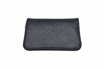 Load image into Gallery viewer, CHROME HEARTS クロムハーツ 二つ折り財布 カードケース 名刺入れ メンズ ブラック レザー 良品 中古 50433