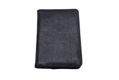 CHROME HEARTS クロムハーツ 二つ折り財布 カードケース 名刺入れ メンズ ブラック レザー 美品 中古 50441