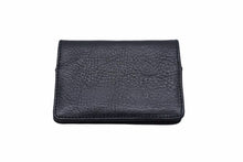 Load image into Gallery viewer, CHROME HEARTS クロムハーツ 二つ折り財布 カードケース 名刺入れ メンズ ブラック レザー 美品 中古 50441