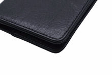 Load image into Gallery viewer, CHROME HEARTS クロムハーツ 二つ折り財布 カードケース 名刺入れ メンズ ブラック レザー 美品 中古 50441