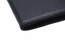 Load image into Gallery viewer, CHROME HEARTS クロムハーツ 二つ折り財布 カードケース 名刺入れ メンズ ブラック レザー 美品 中古 50441