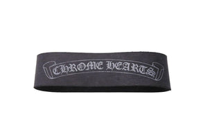 CHROME HEARTS クロムハーツ ブレスレット バンド 3本 ラバー ブラック ホワイト 4.7g メンズ 美品 中古 50447