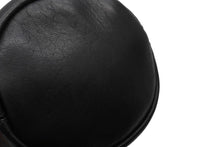 Load image into Gallery viewer, CHROME HEARTS クロムハーツ ポーチ シリンダーケース コスメケース 丸型 レザー ブラック シルバー金具 メンズ 美品 中古 50452