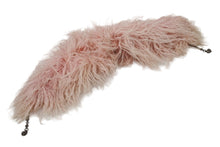 Load image into Gallery viewer, CHROME HEARTS クロムハーツ ネックウォーマー マフラー 毛皮 リアルファー シルバー 美品 中古 50455