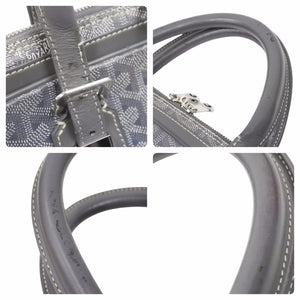 GOYARD ゴヤール アンバサードPM メンズ レディース ビジネスバッグ スト付き グレー 美品 中古 50528