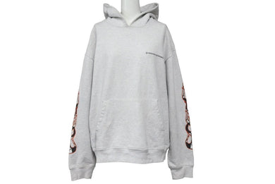 CHROME HEARTS クロムハーツ マッティボーイパーカー グレー コットン ポリエステル サイズL 美品 中古 50531