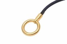 HERMES エルメス グレナン ブレスレット ゴールド レザー メタル ジュエリー アクセサリー 21g 中古 50536