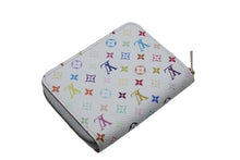 Load image into Gallery viewer, LOUIS VUITTON ルイヴィトン モノグラム LV ジッピーコインパース 村上隆 M93741 コインケース マルチカラー 美品 中古 50539