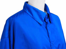 Load image into Gallery viewer, 極美品 PRADA SPORTS プラダ スポーツ 90年代 ナイロン ジャケット ブルー アウター シャツ サイズM 中古 50581