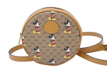 Load image into Gallery viewer, 極美品 GUCCI × Disney グッチ ディズニー コラボ ミッキー ミニ リュック バックパック 柄 GGスプリーム 603730 HWUBM 中古 50601
