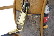 Load image into Gallery viewer, 極美品 GUCCI × Disney グッチ ディズニー コラボ ミッキー ミニ リュック バックパック 柄 GGスプリーム 603730 HWUBM 中古 50601