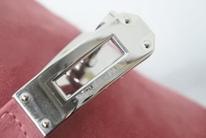 新品未使用品 HERMES エルメス サンダル オープントゥ ラバーソール アンピール RG221075Z スエード ケリーバックル 中古 50618