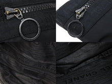 Load image into Gallery viewer, CHANEL シャネル ウエストバッグ ショルダーバッグ ポーチ スポーツライン ココマーク 8074461 ナイロン ブラック 美品 中古 50691
