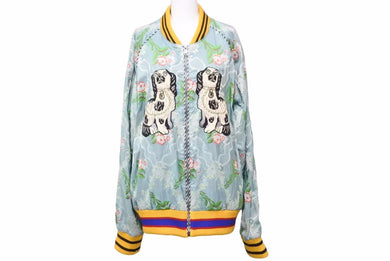 GUCCI グッチ エンブロイダリーボンバージャケット 17ss クルーズコレクション 450178 Z485D サイズ52 美品 中古 50725