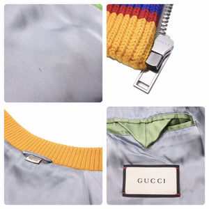 GUCCI グッチ エンブロイダリーボンバージャケット 17ss クルーズコレクション 450178 Z485D サイズ52 美品 中古 50725