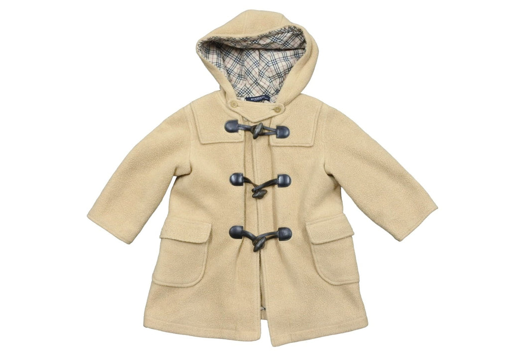Burberry ダッフルコート ベージュ・チェック柄 Burberry ダッフルコート ベージュ・チェック柄