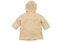 画像をギャラリービューアに読み込む, BURBERRY バーバリー ダッフルコート ノヴァチェック柄 BN616-446 ポリエステル ベージュ ブラウン サイズ90 美品 中古 50740 