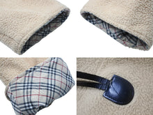 画像をギャラリービューアに読み込む, BURBERRY バーバリー ダッフルコート ノヴァチェック柄 BN616-446 ポリエステル ベージュ ブラウン サイズ90 美品 中古 50740 