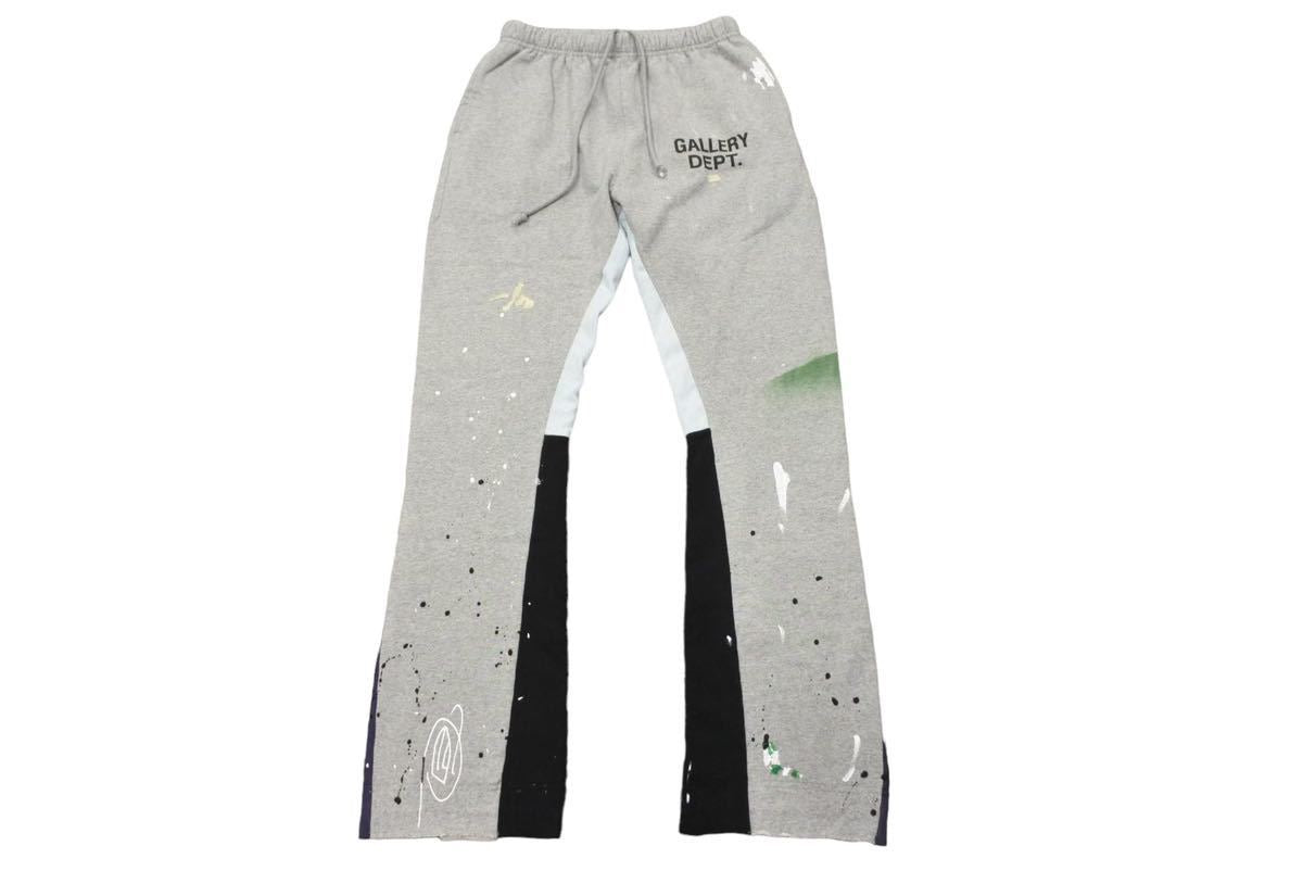 ギャラリーデプト ペンキ加工 スウェット トラックパンツ M