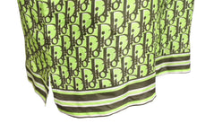 Load image into Gallery viewer, DIOR ディオール 半袖シャツ オブリークピクセル トップス 193C545A4751 シルク グリーン カーキ サイズ38 美品 中古 50747