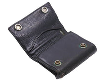 Load image into Gallery viewer, CHROME HEARTS クロムハーツ 三つ折り財布 CHプラス シルバー金具 ブラック レザー 良品 中古 50751