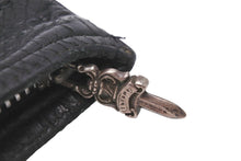 Load image into Gallery viewer, [USED/中古]CHROME HEARTS クロムハーツ コインケース コインケース ブラック レザー シルバー金具 Cランク 中古 50752