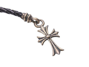 CHROME HEARTS クロムハーツ タイニー CHクロス 携帯ストラップ チャーム キーホルダー シルバー925 中古 50767