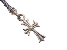 Load image into Gallery viewer, CHROME HEARTS クロムハーツ タイニー CHクロス 携帯ストラップ チャーム キーホルダー シルバー925 中古 50767