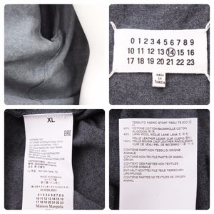 Maison Margiela メゾンマルジェラ カーディガン S50HA0749 S16016 ルーマニア製 コットン コットン グレー XL 美品 中古 50777