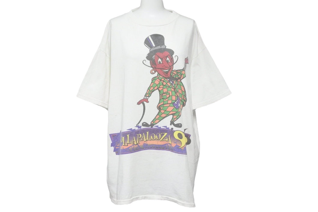 LOLLAPALOOZA ロラパルーザ 90s 1996 ヴィンテージ Tシャツ フェスT バンT ロックT TULTEXボディー Lサイズ 中古 50796