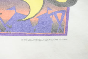 LOLLAPALOOZA ロラパルーザ 90s 1996 ヴィンテージ Tシャツ フェスT バンT ロックT TULTEXボディー Lサイズ 中古 50796