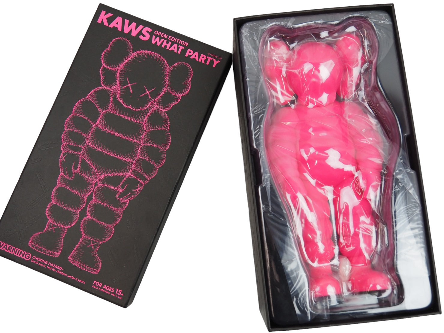 MEDICOM TOY - 新品未開封　KAWS WHAT PARTY PINK カウズ　フィギュア 2025年最新】kaws what party pinkの人気アイテム - メルカリ