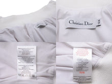 Load image into Gallery viewer, ChristianDior クリスチャンディオール ブルゾン トロッター柄 ポケット ナイロン エラスタン ホワイト ピンク 美品 中古 50836