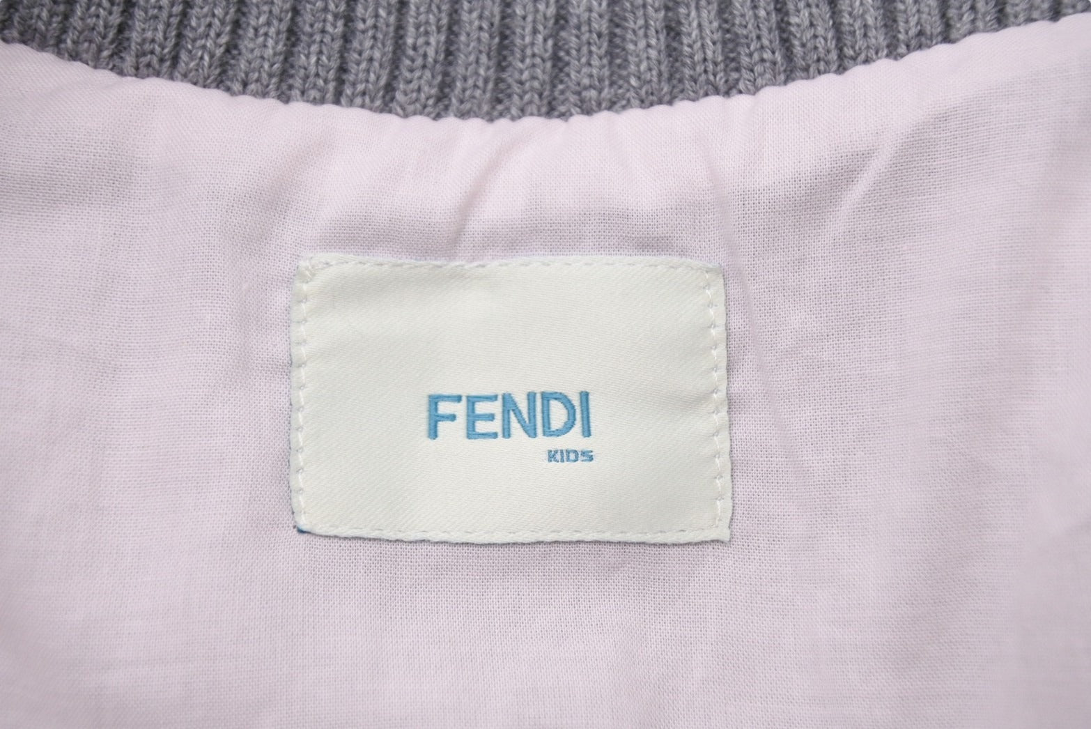 未使用 FENDI フェンディ ジャケット グレー ウール カシミヤ JFA135