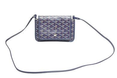 GOYARD ゴヤール 38190496800 ショルダーストラップ レザーストラップ ブラック シルバー金具 美品  47871