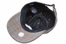 Load image into Gallery viewer, stussy ステューシーキャップ ロゴ チェック柄 グレンチェック ストリート スケーター 中古 50912